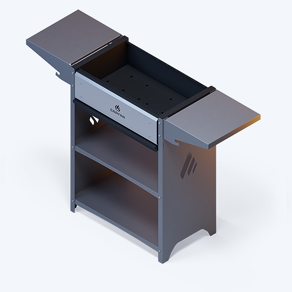 Схема Гриль - мангалы Gratar серия М тип family размеры